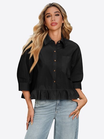 Imily Bela Блузка в Черный: спереди