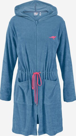 KangaROOS Dressing Gown in Blue: front