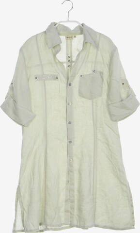 NILE Leinen-Bluse XS in Beige: predná strana