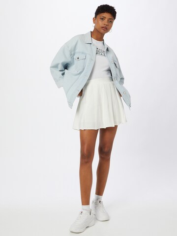 BDG Urban Outfitters Shirt 'NATURE RULES EVERYTHING' in Weiß