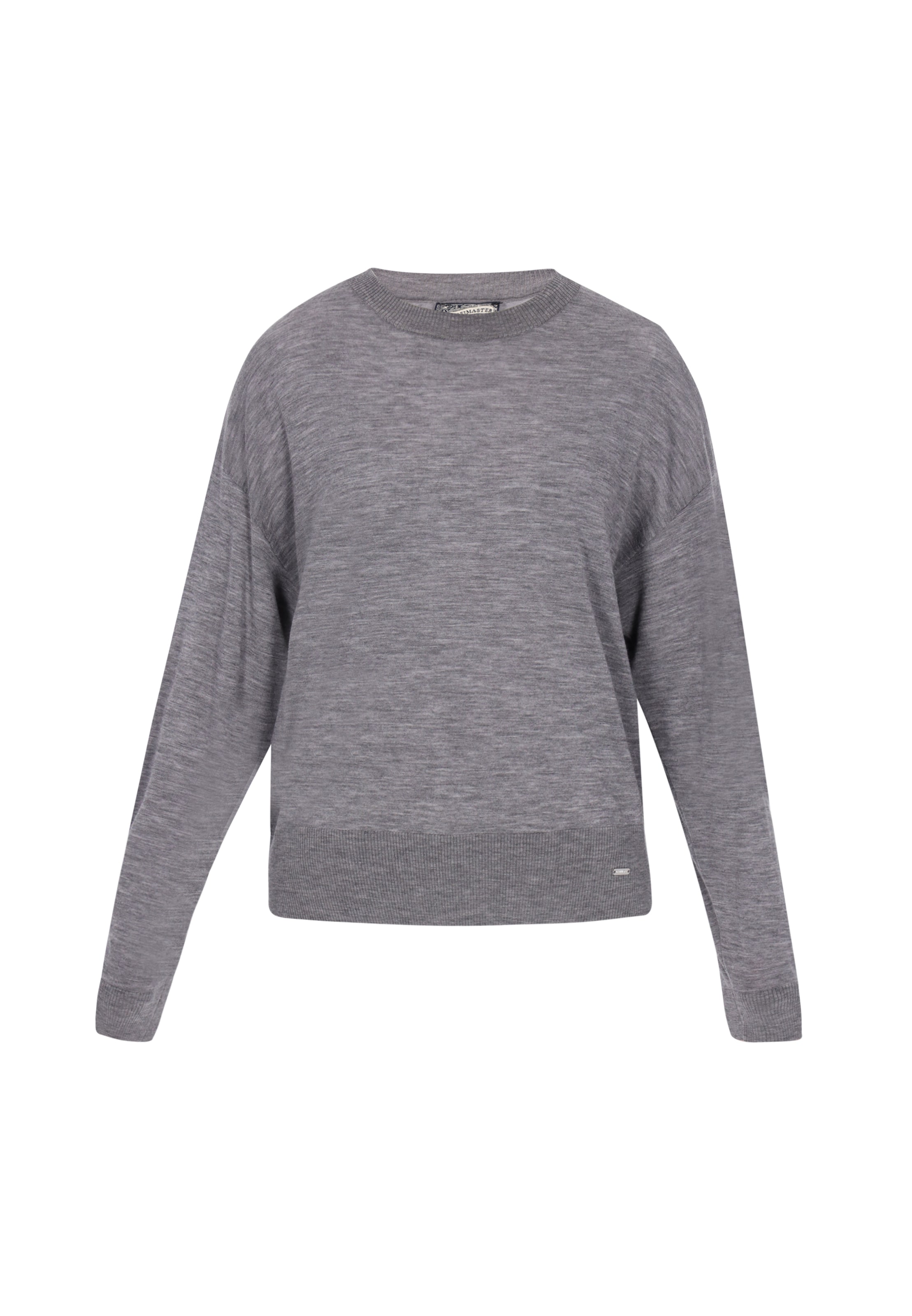 DreiMaster Vintage Trui in Grijs: voorkant