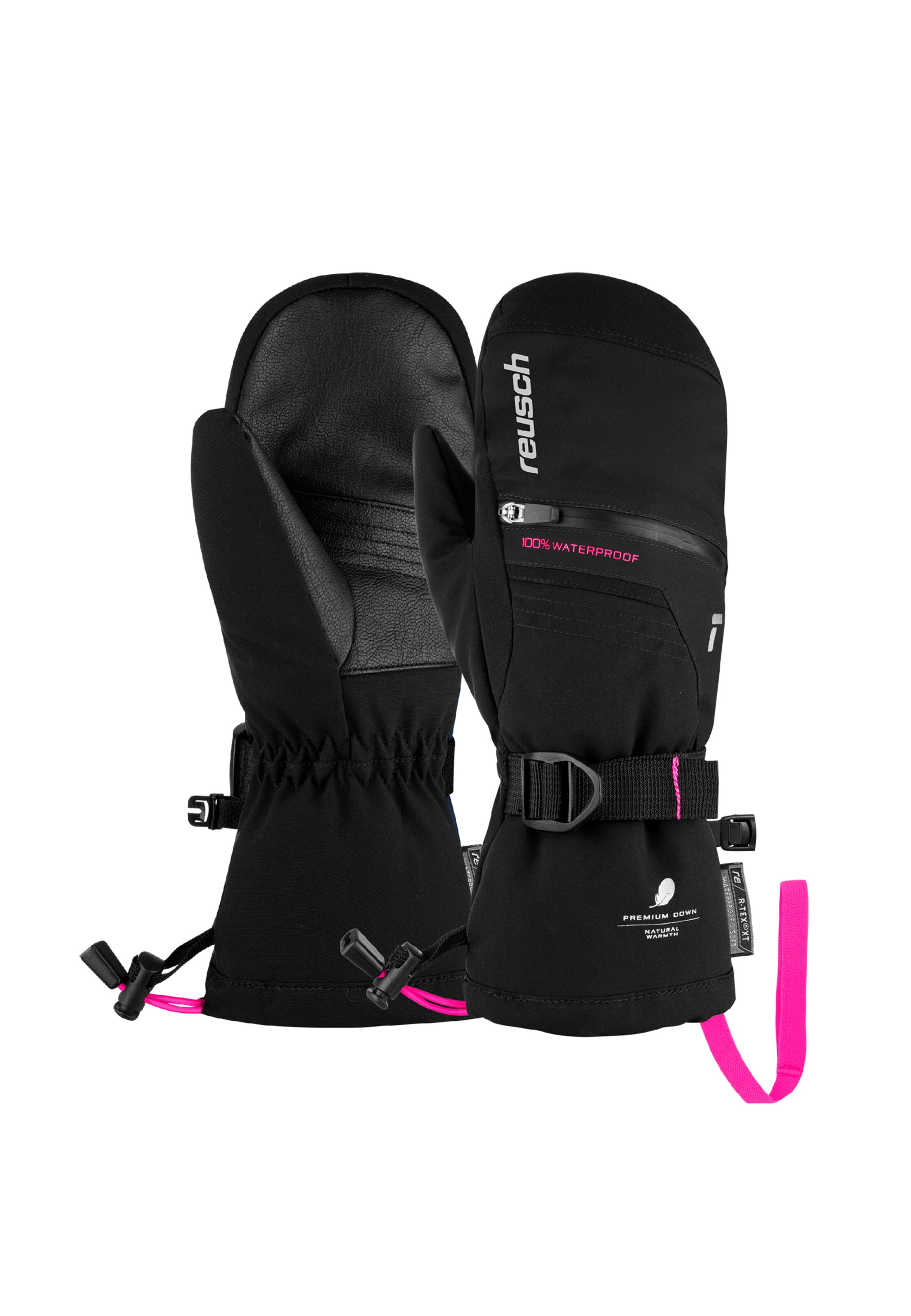 REUSCH Fäustlinge 'Lando R-TEX® XT Junior Mitten' in Schwarz: Vorderseite
