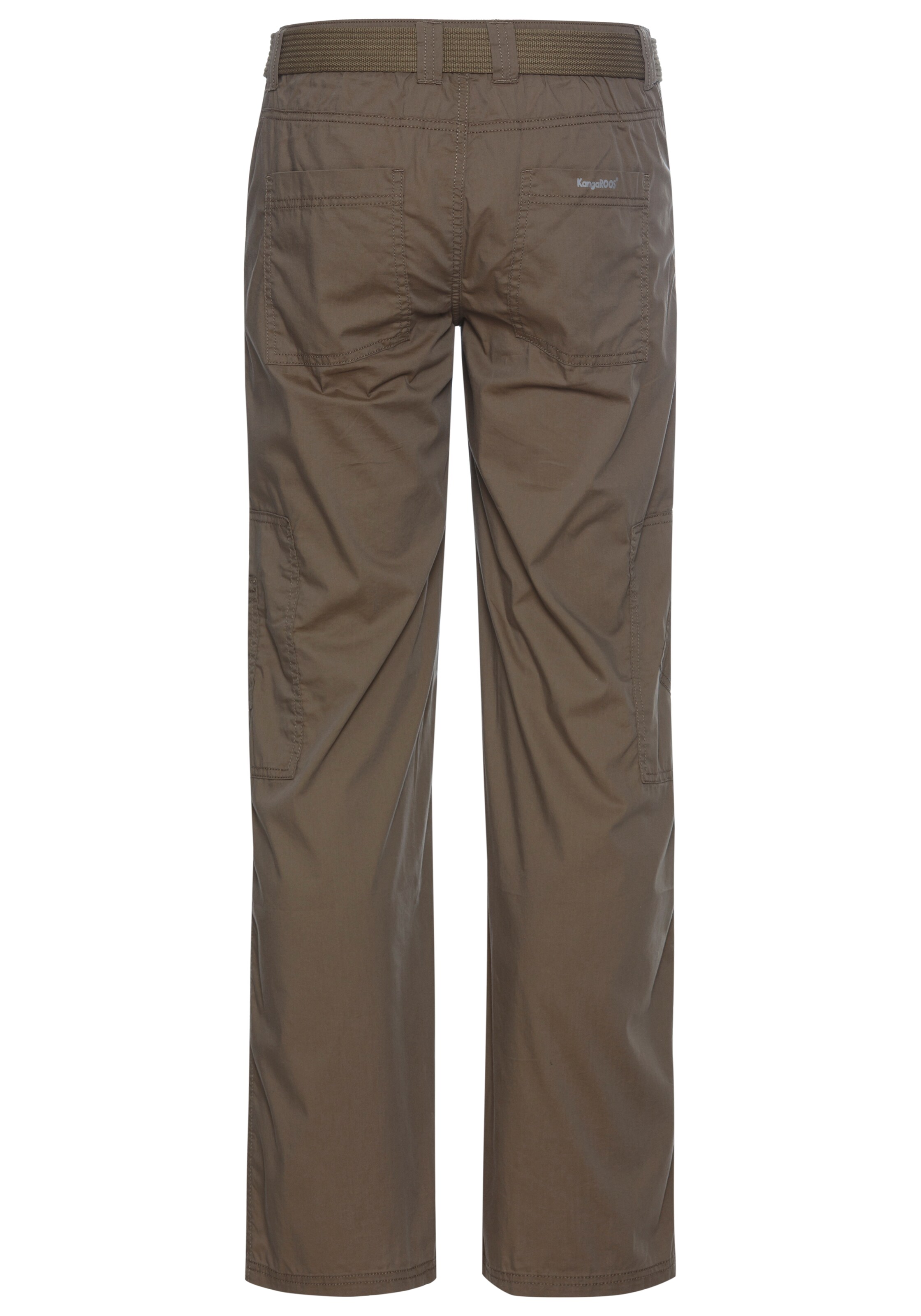 KangaROOS Regular Cargo Pants in Brown