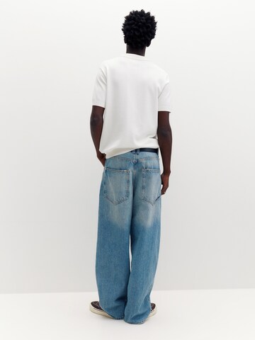 Pull&Bear Pulover | bela barva
