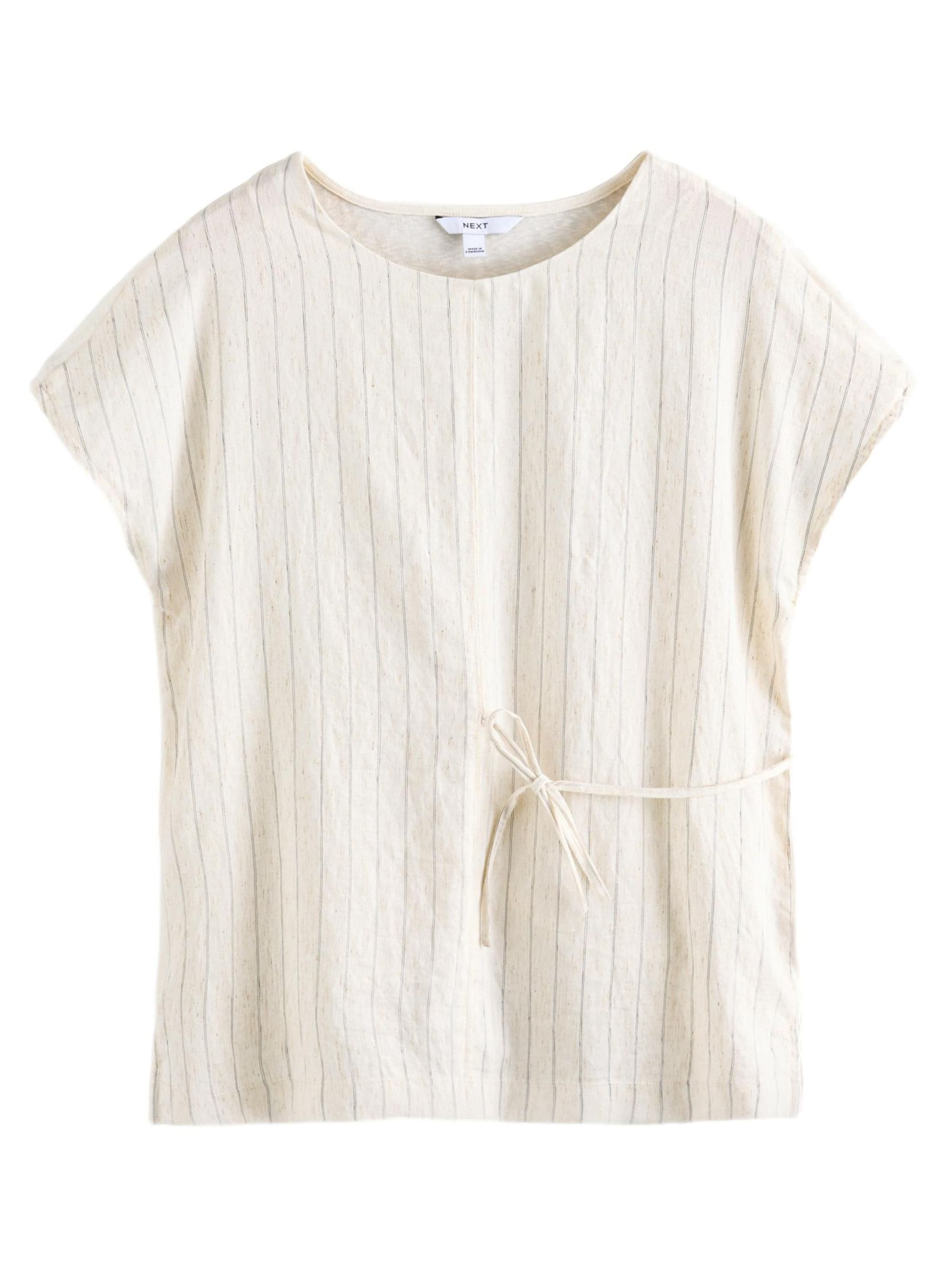 Next Majica | bež barva: sprednja stran