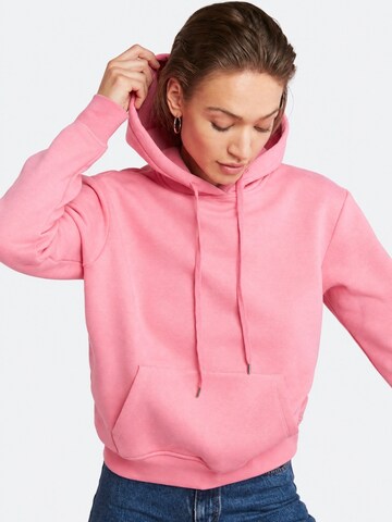 Sweat-shirt Ethiquet en rose