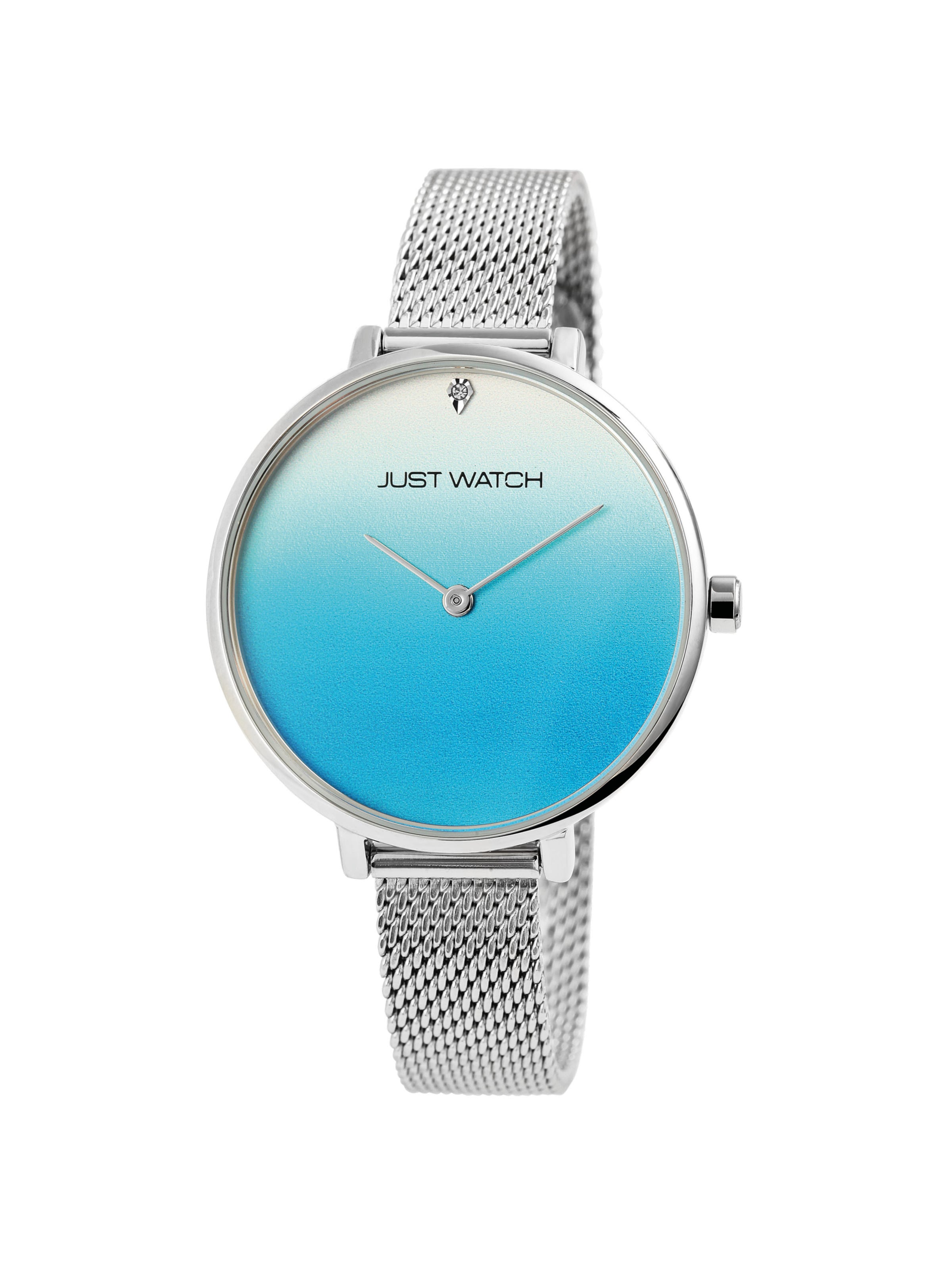 Just Watch Analog Watch 'Darcie, Mineralglas' in Silver