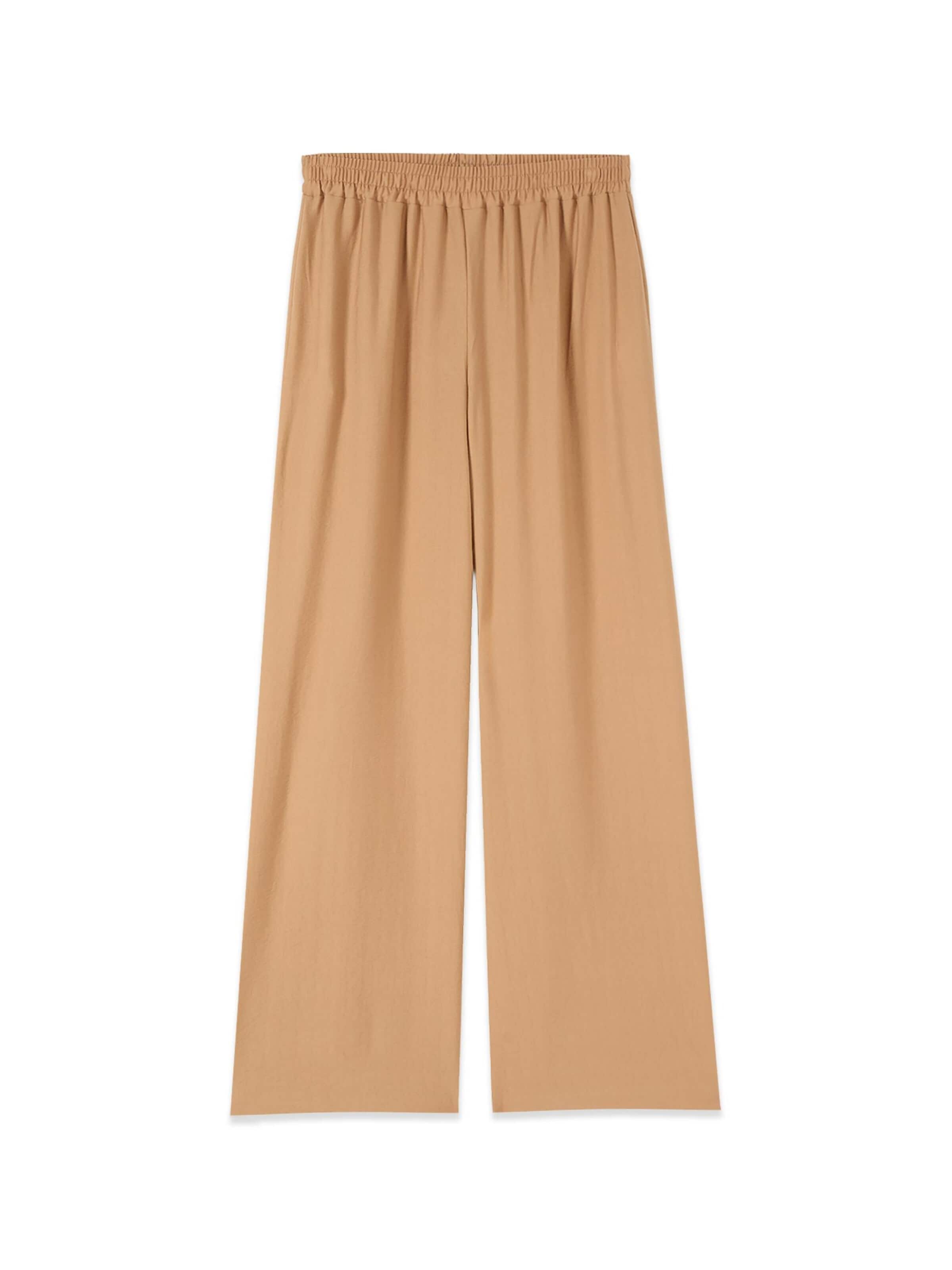 Baggy Pantaloni di oltre in beige: frontale