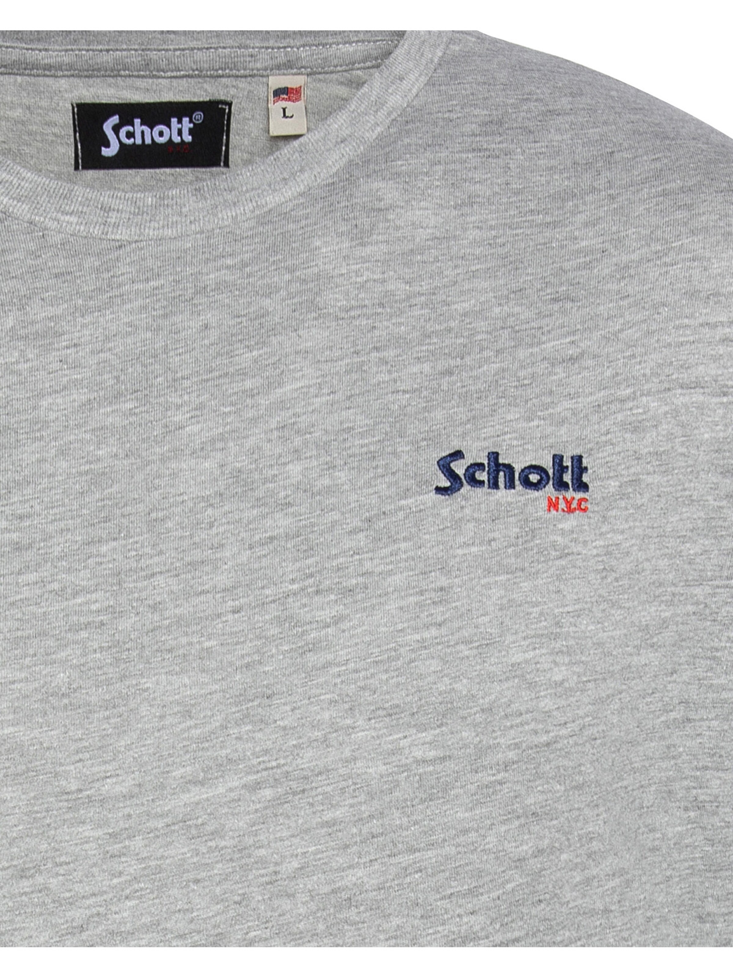 Schott NYC Shirt in Grey