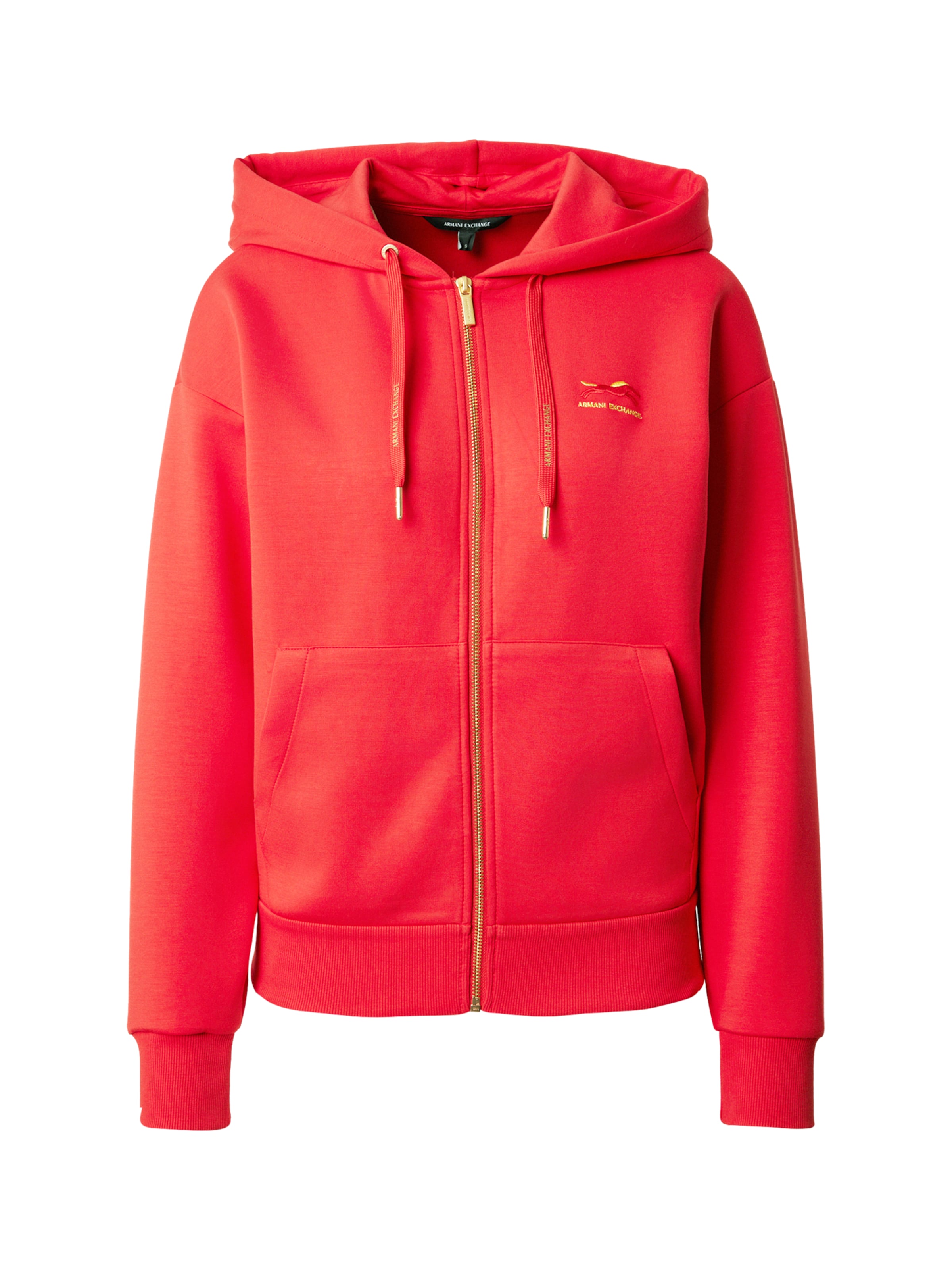 ARMANI EXCHANGE Tréning dzseki - piros: elől