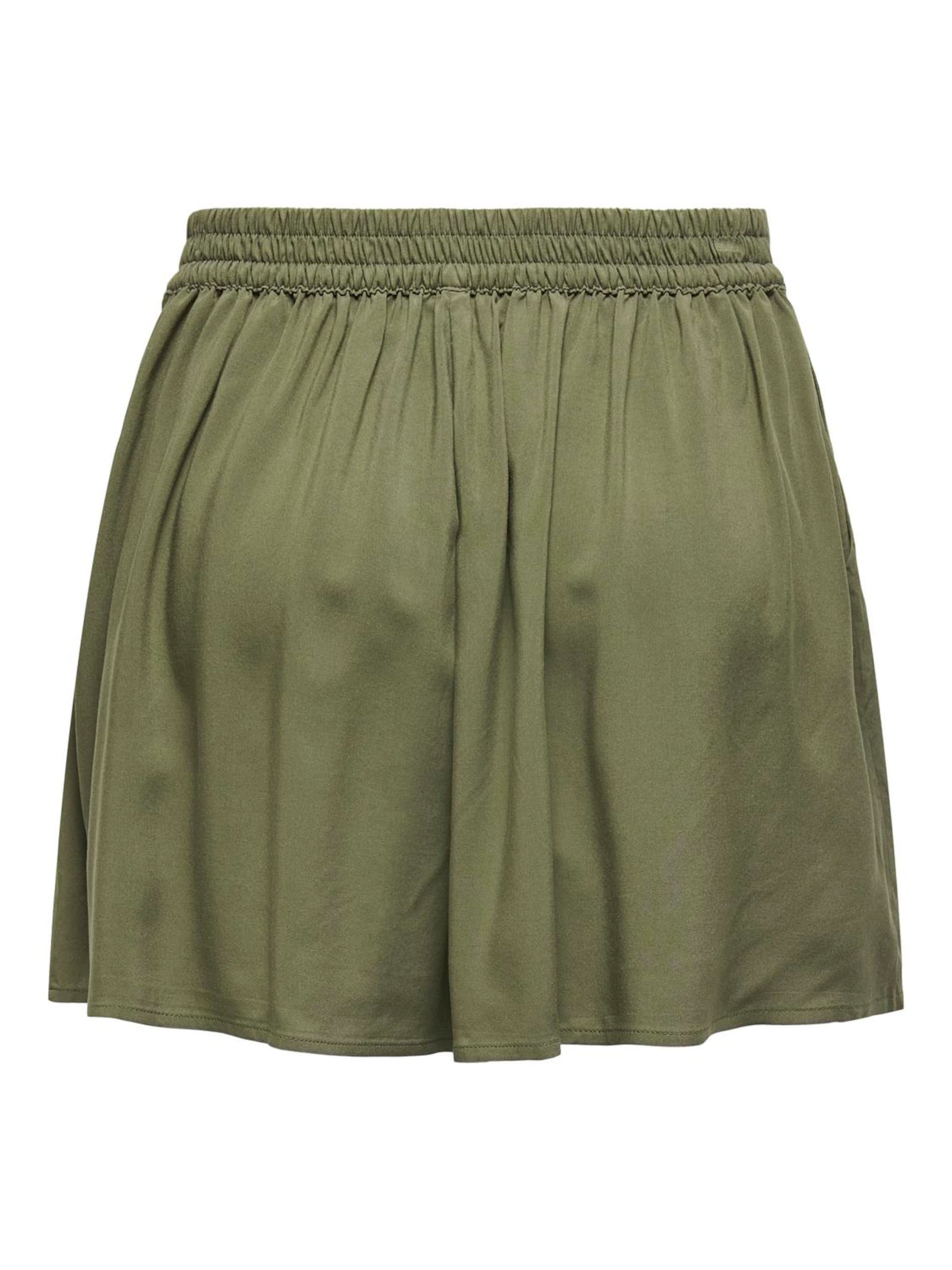 Loosefit Pantalon à plis 'NOVA JASMIN' ONLY en vert