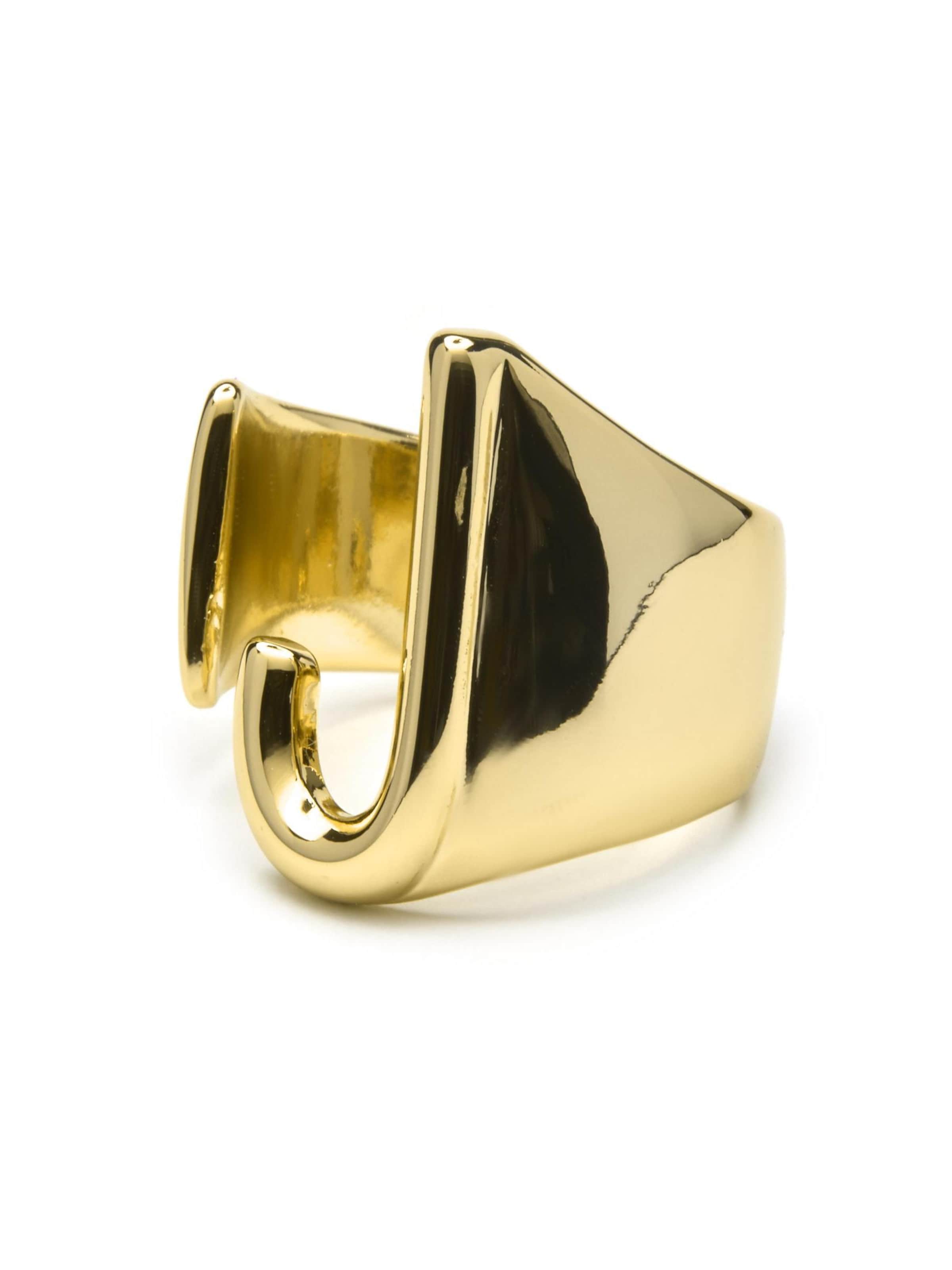 Luxenter Ring 'Alphabet J' in Gold