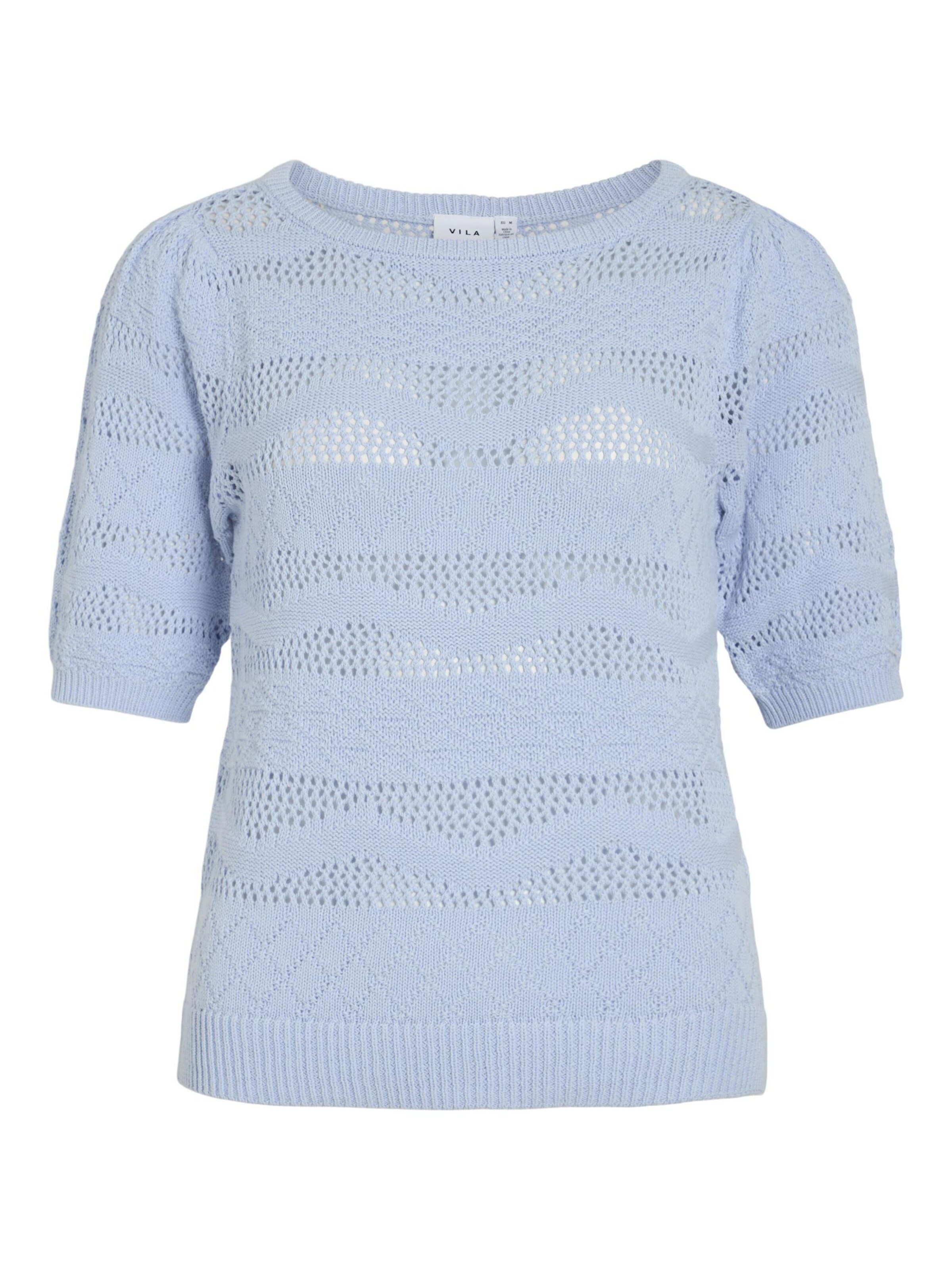 VILA Pullover in Blau: Vorderseite