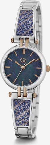 Orologio analogico di Gc in argento