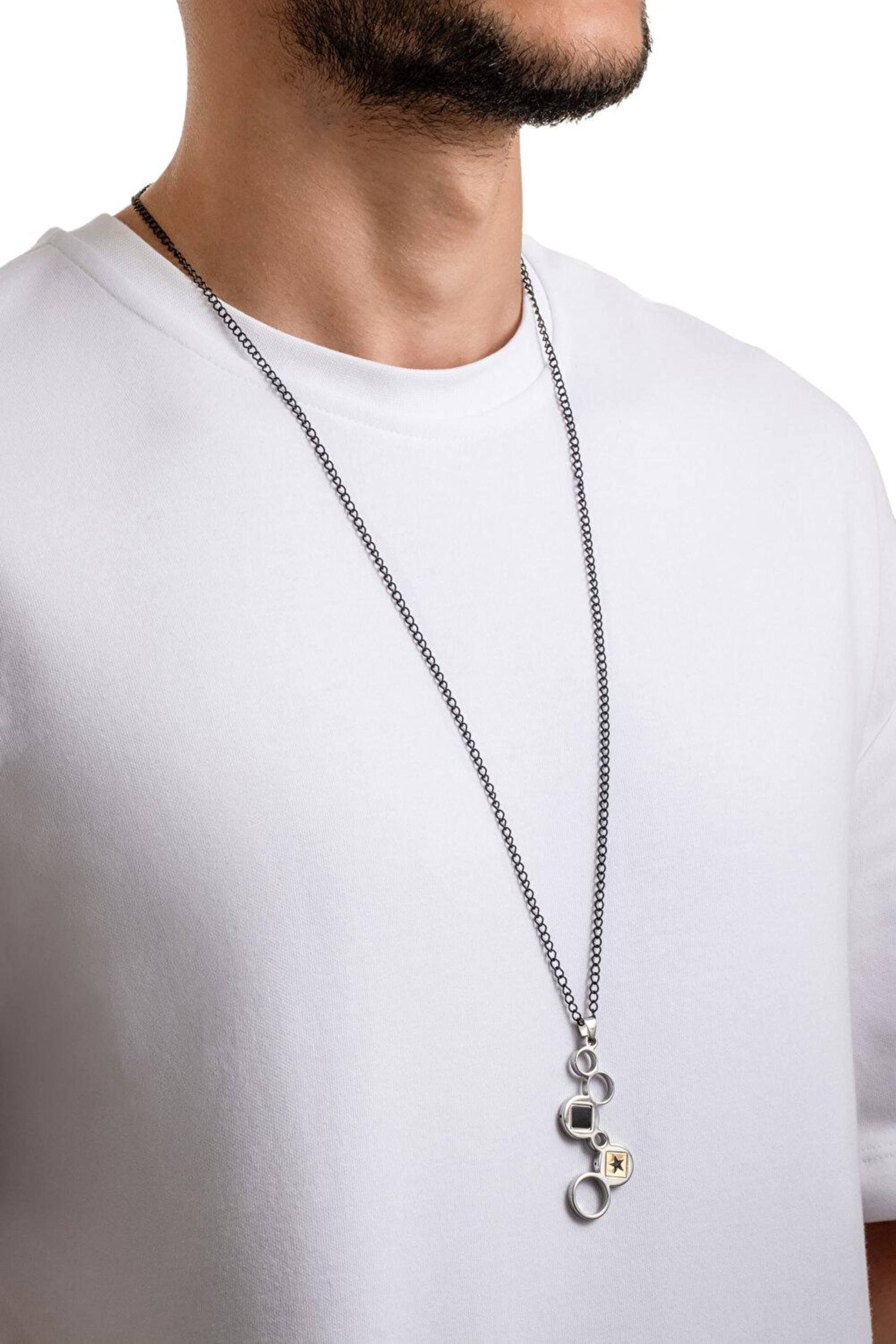 So Chic Ketting in Zilver: voorkant