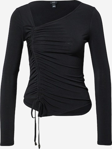 River Island Shirt in Black: front