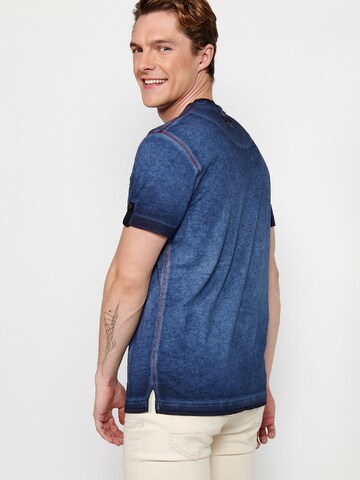 KOROSHI Shirt in Blauw