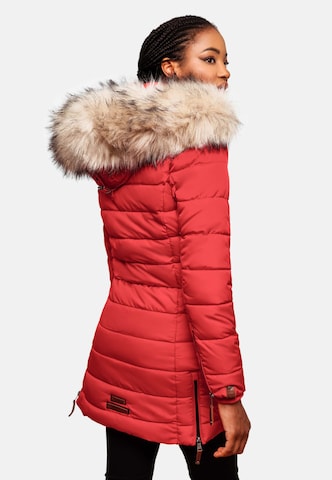 NAVAHOO Płaszcz zimowy 'Nimalaa' w kolorze czerwony