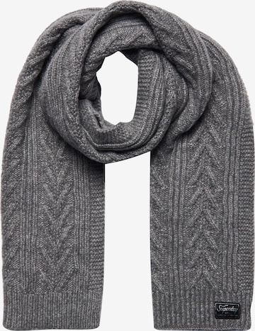 Superdry Scarf in White: front