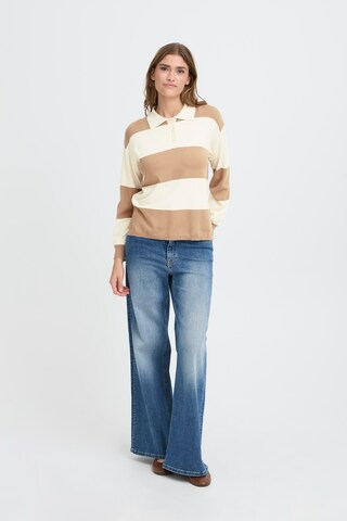 ICHI Sweater in Beige