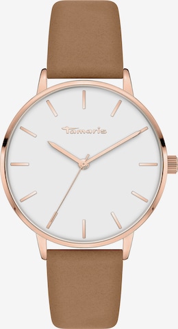 TAMARIS Analog Watch in Brown: front