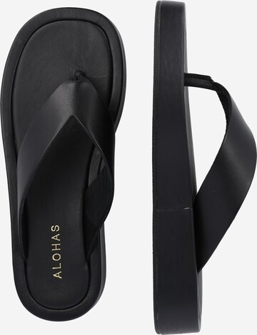 Tongs 'Overcast' Alohas en noir