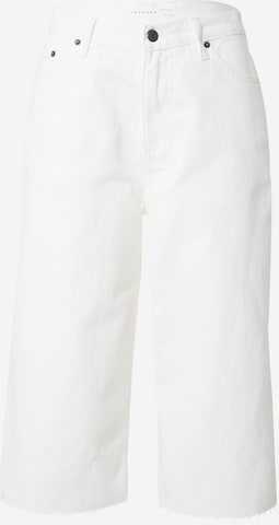 balta TOPSHOP Standartinis Džinsai: priekis