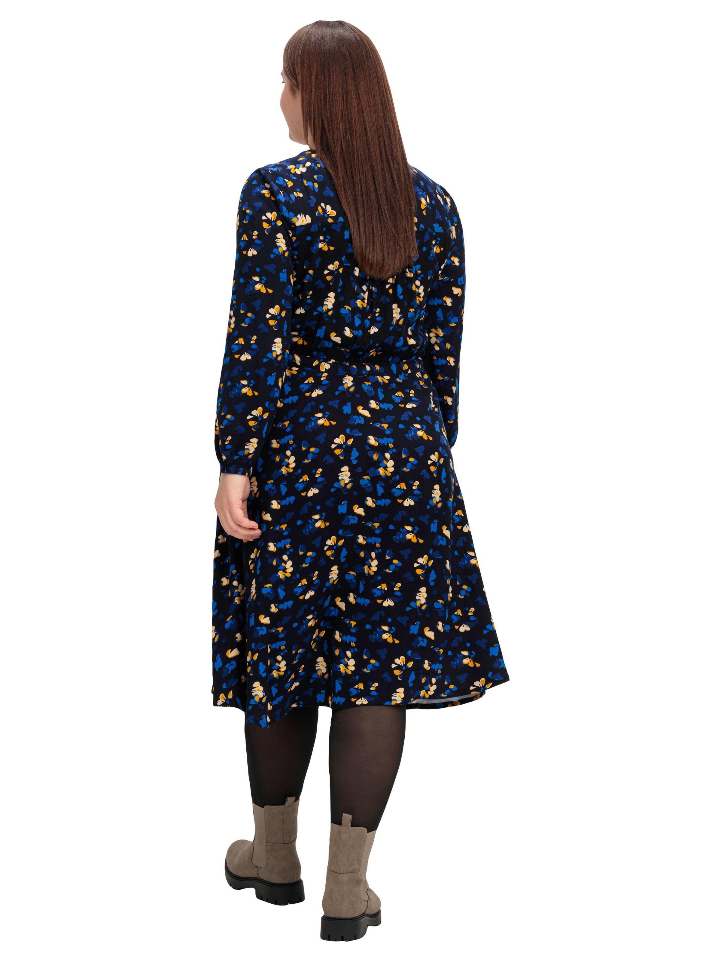 SHEEGO Šaty - Modrá