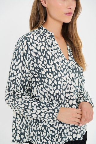 SAINT TROPEZ Blouse 'Eda' in Grey