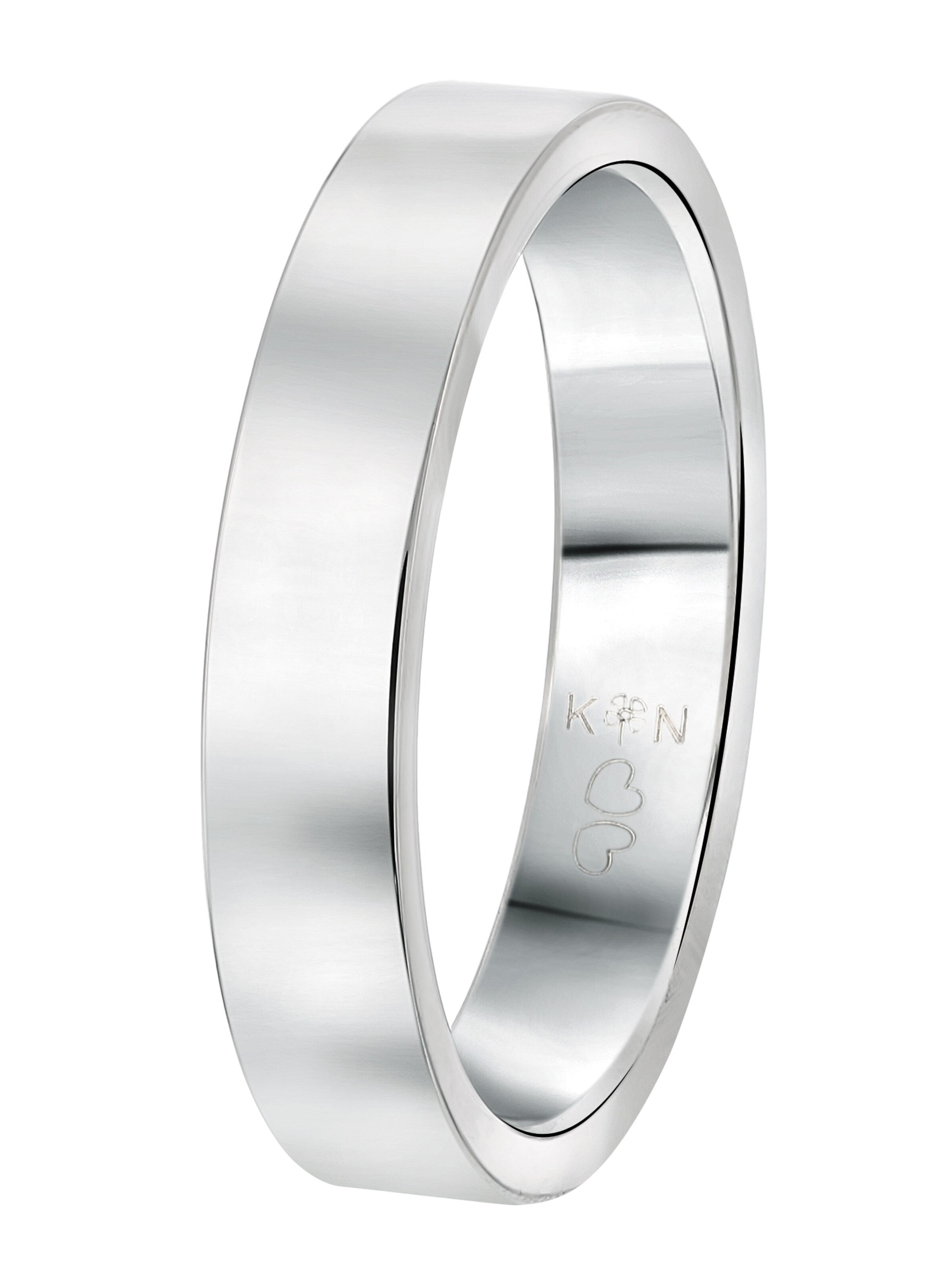 Lucardi Ring in Silver: front