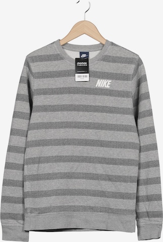 NIKE Sweater S in Grau: Vorderseite