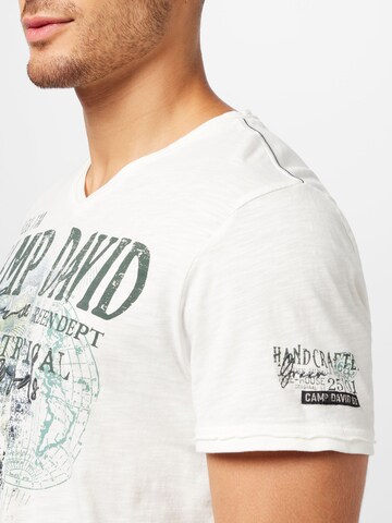 CAMP DAVID Shirt in White