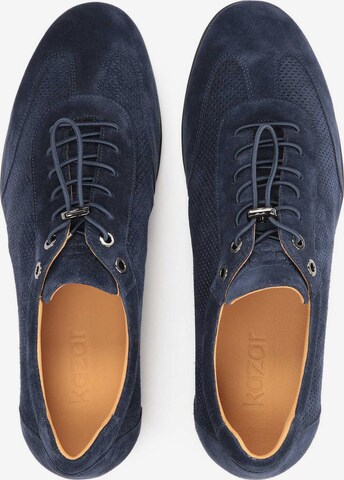 Kazar Lace-Up Shoes in Blue