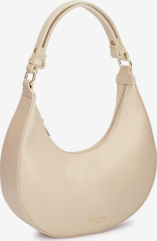 Borsa a spalla di Kazar in beige