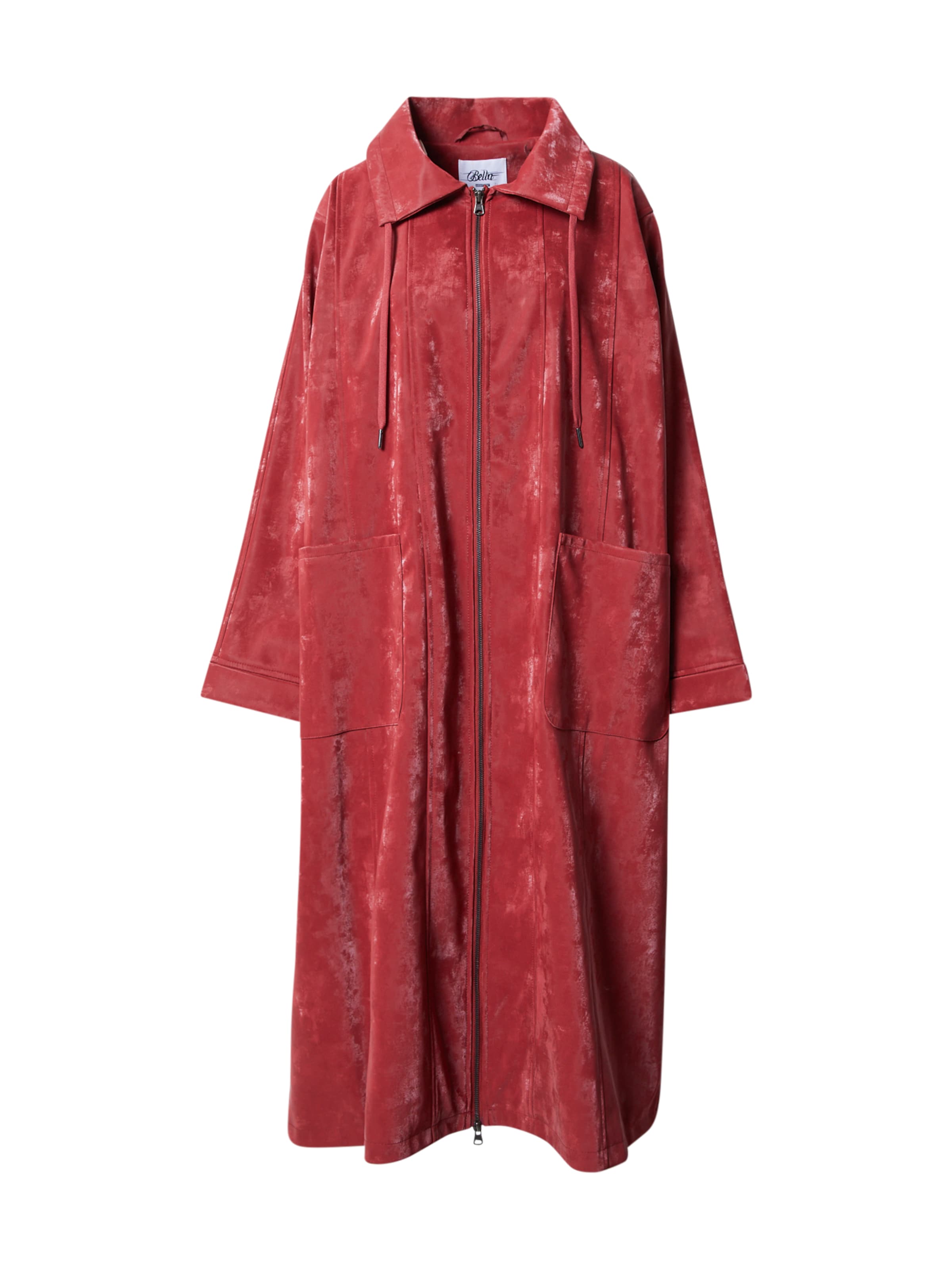 Bella x ABOUT YOU Between-seasons coat 'Hanna' in Red: front