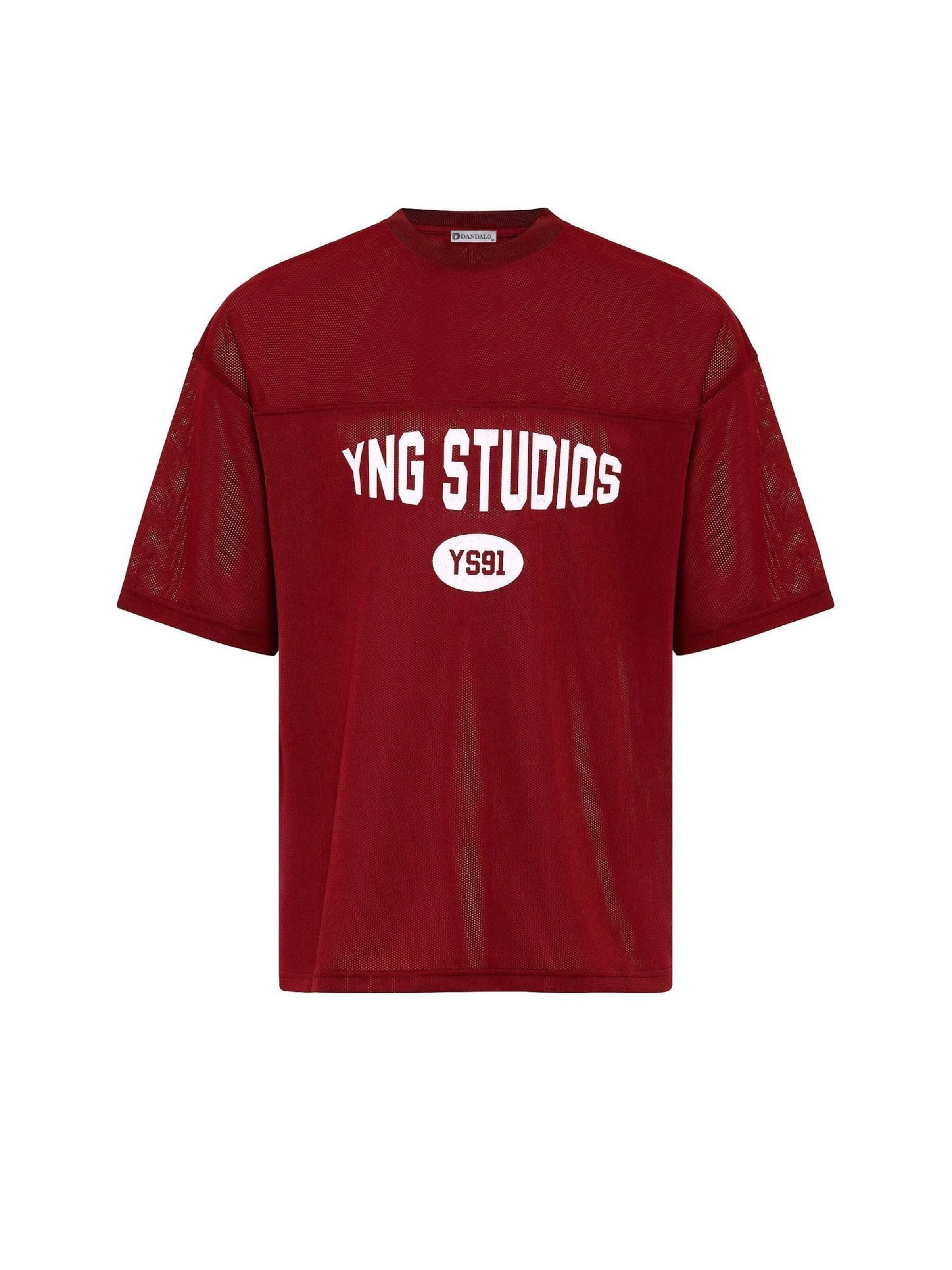 Dandalo Shirt in Burgundy / White, Item view