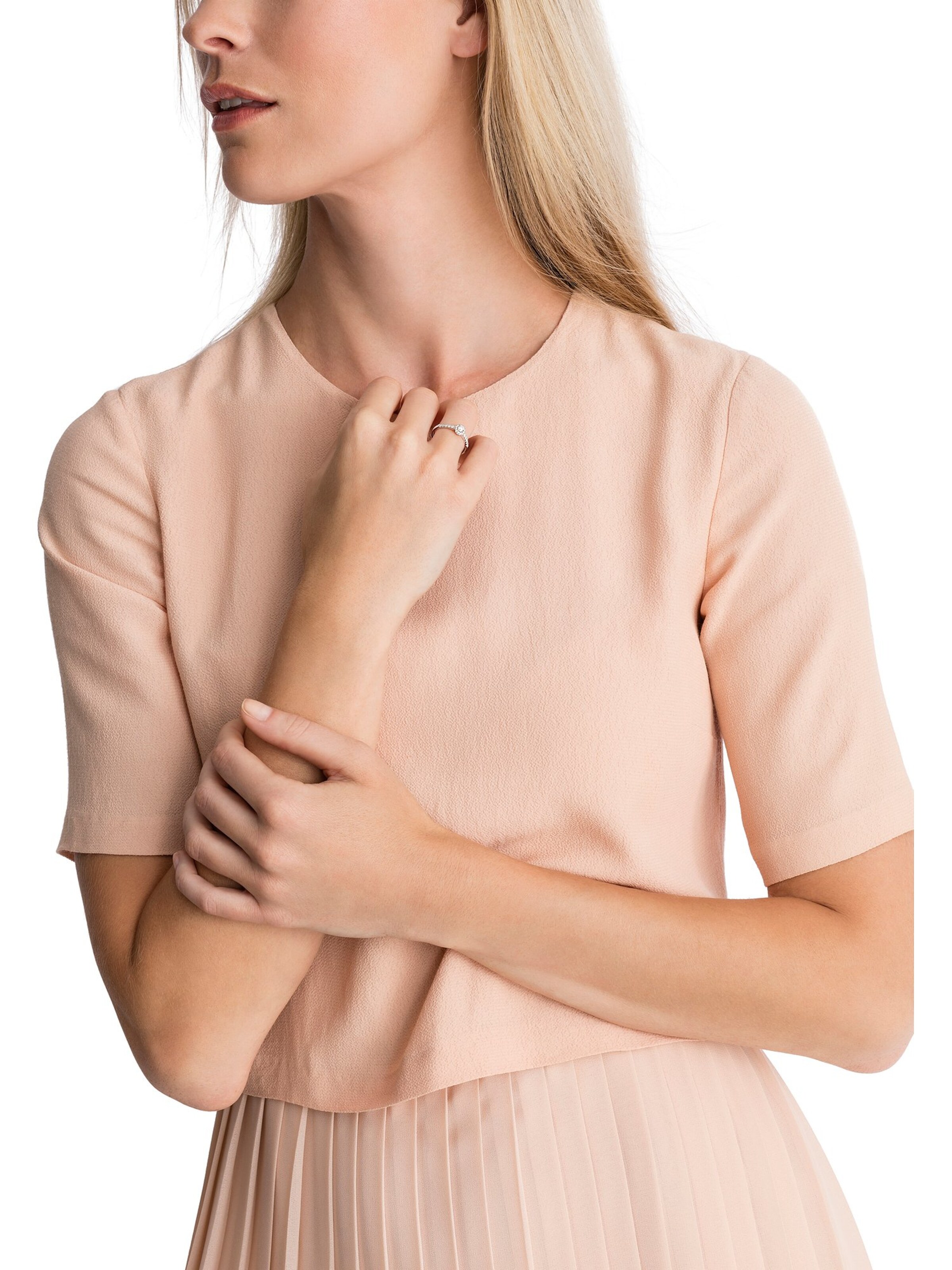 CHRIST Ring in Gold: Vorderseite