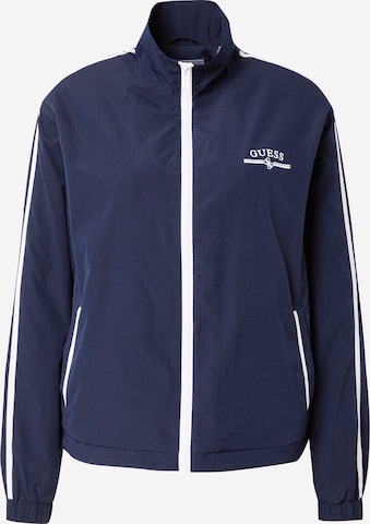 GUESS - Chaqueta de entretiempo 'ARLETH' en azul: frente