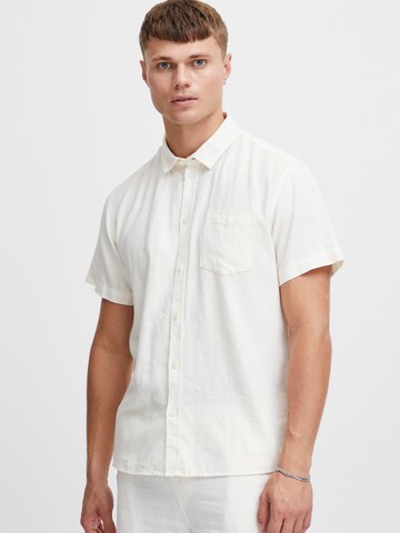 Slim fit Camicia 'Allan' di !Solid in bianco: frontale