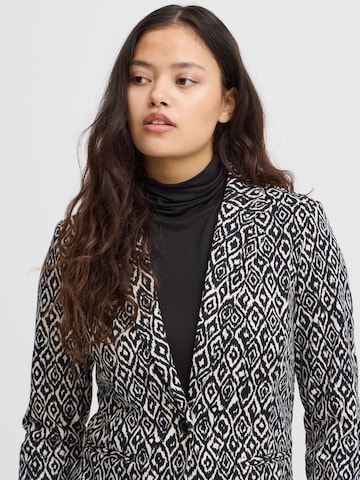 ICHI - Blazer 'Kate' em bege
