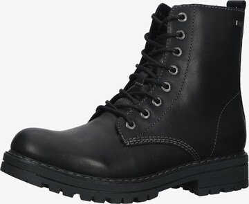 Bottes LURCHI en noir : devant