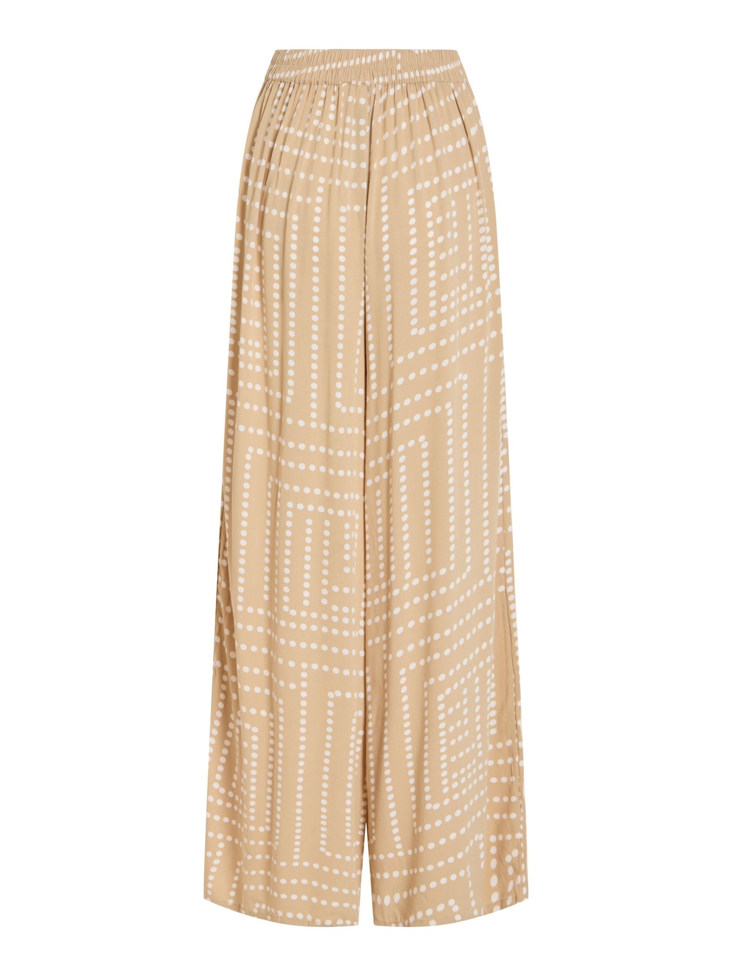 VILA Loosefit Bukser 'VIFrelli' i beige