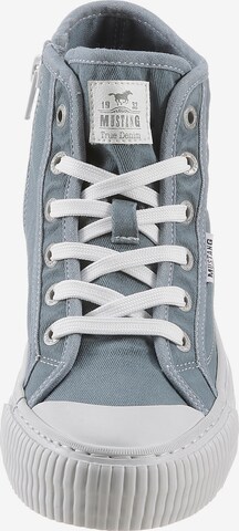 MUSTANG High-Top Sneakers in Blue