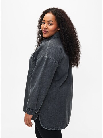 Veste mi-saison 'Cassy' Zizzi en gris