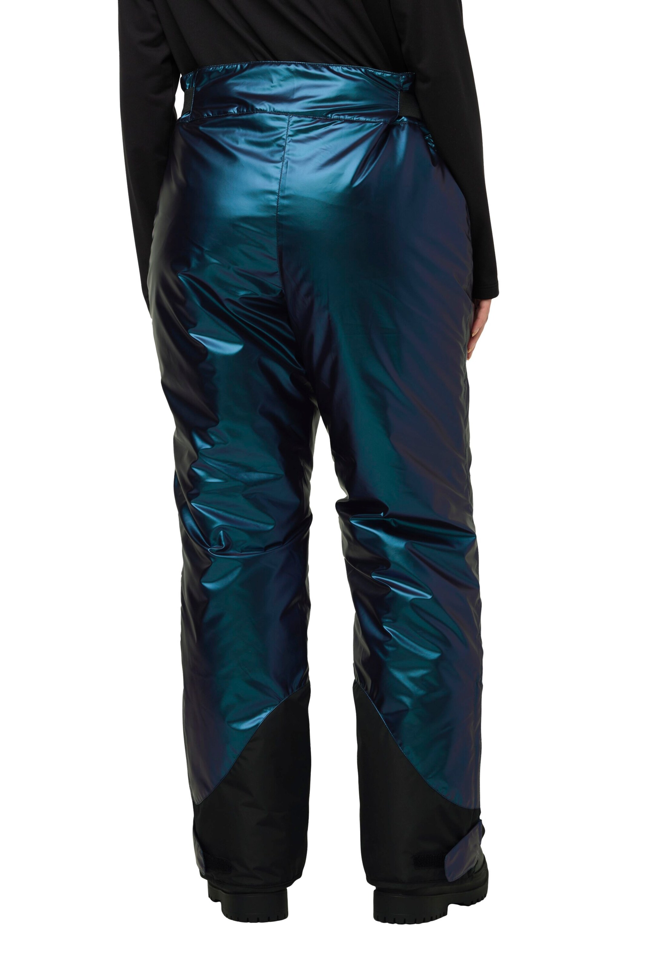 Ulla Popken Regular Funktionshose in Blau