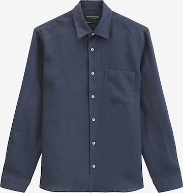 Marc O'Polo Hemd in Blau: Vorderseite