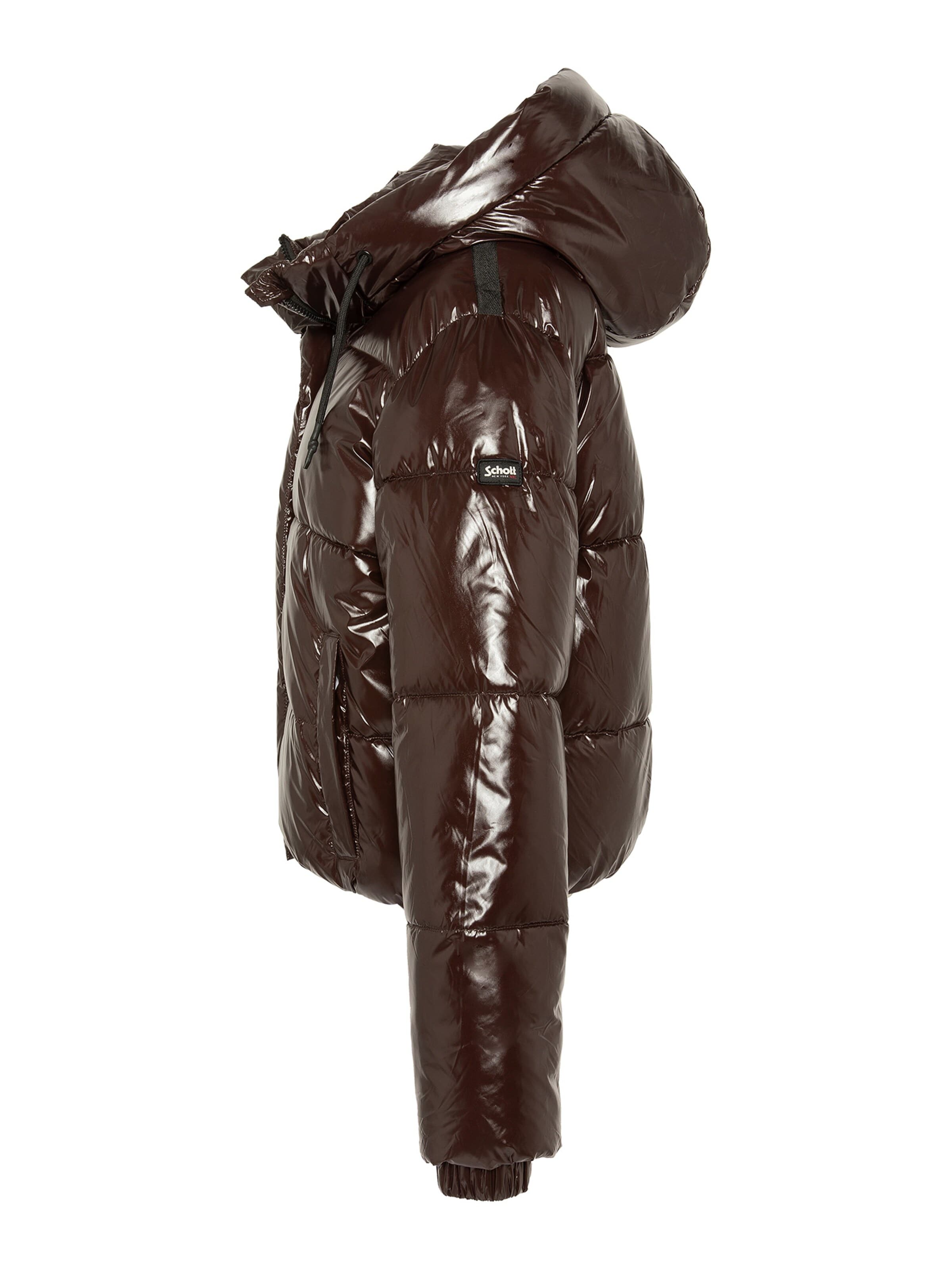 Manteau d’hiver Schott NYC en marron