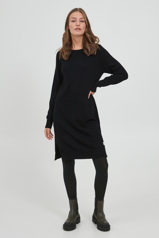 Oxmo Knit dress 'Mareen' in Black