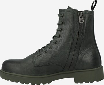 BLACKSTONE - Botines con cordones en verde