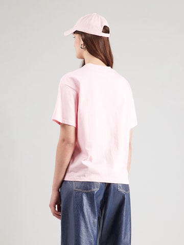 Juicy Couture T-shirt 'THE ARCHED FOOTBALL' i rosa